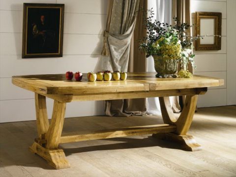 Masa lemn masiv stejar PROVENCE