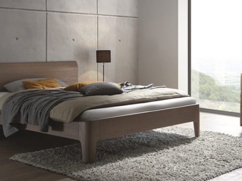 mobila dormitor IBIZA GREY din lemn masiv de stejar