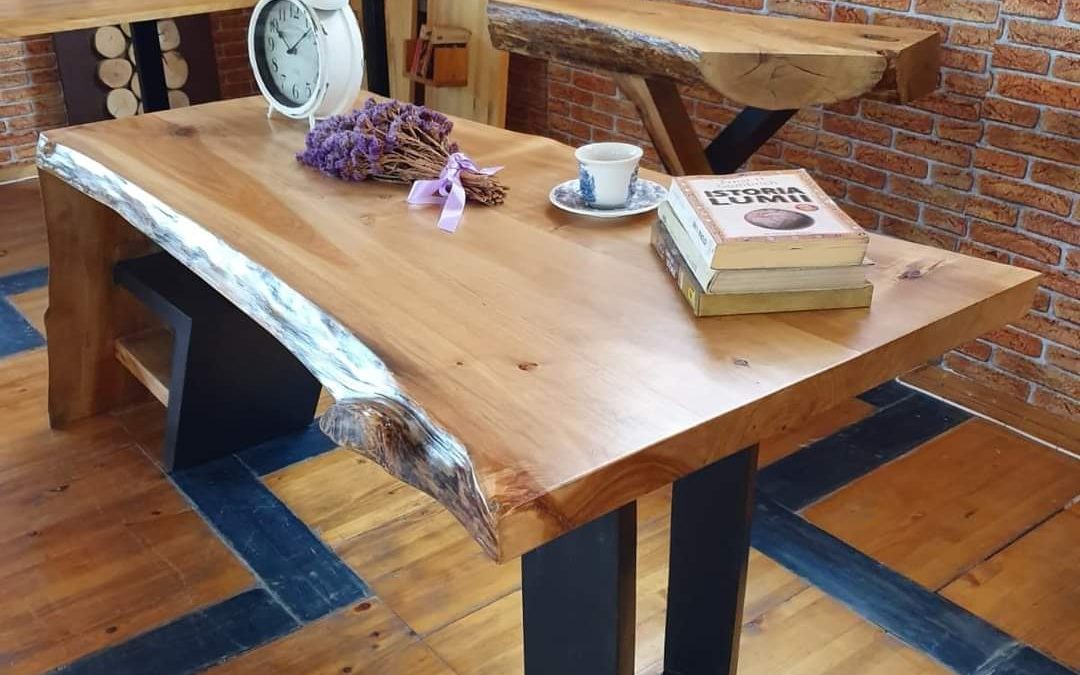 Cum alegi esența și finisajul lemnului masiv pentru o masă dining la comandă de la Ronex